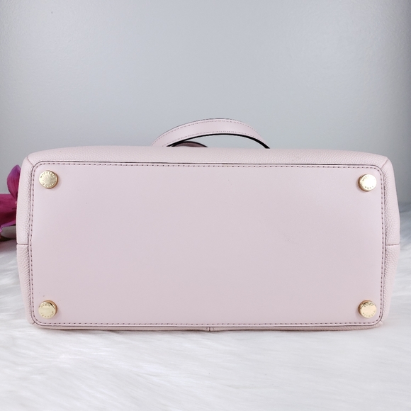 NWT Michael Kors LG Teagen satchel powder blush MK - Picture 7 of 10